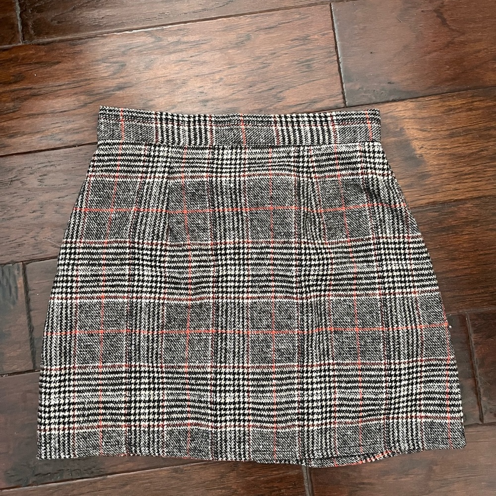Plaid skirt